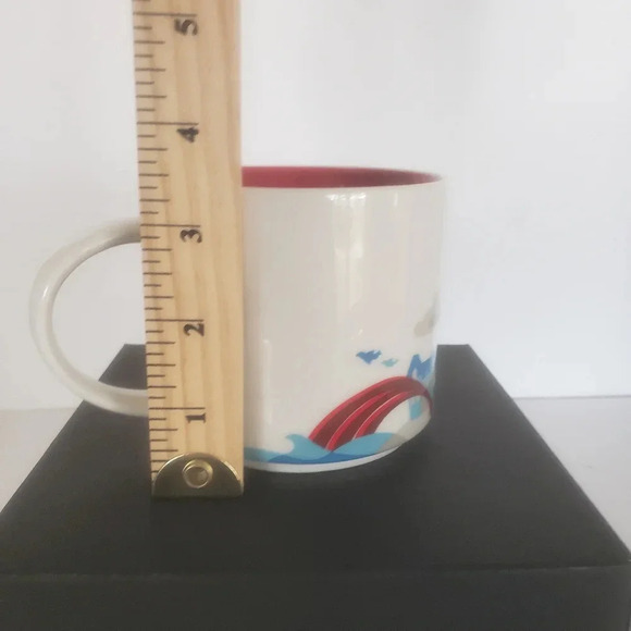 Starbucks You Are Here Toronto  Collection White/Red Coffee Mug. - Picture 8 of 8